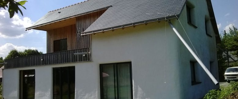 Le Coudray - Maison ossature bois / paille